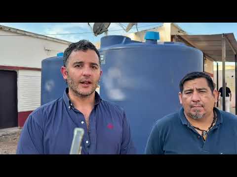 Aguas del Norte avanza en una estación de abastecimiento y rebombeo en el interior de la provincia