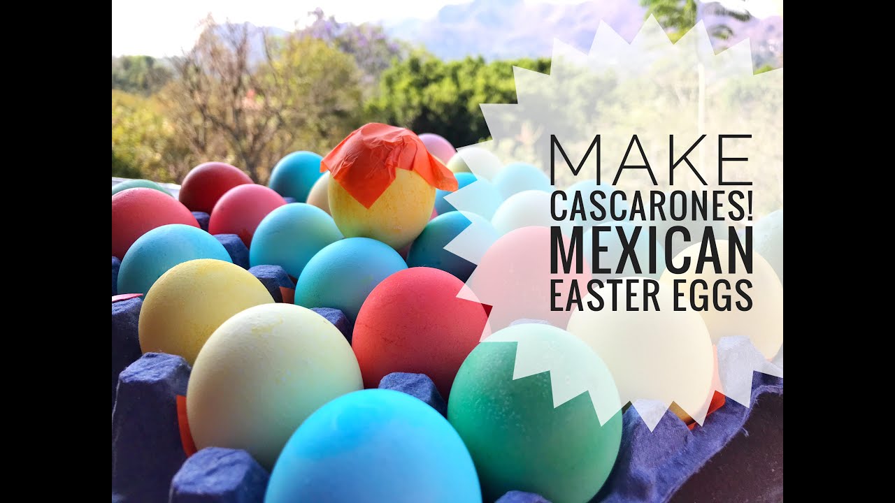 Watch video Make Cascarones or Traditional Mexican Easter Eggs with Ana, Agus, and Ale. Episode 10 Now Make Cascarones or Traditional Mexican Easter Eggs with Ana, Agus, and Ale. Episode 10