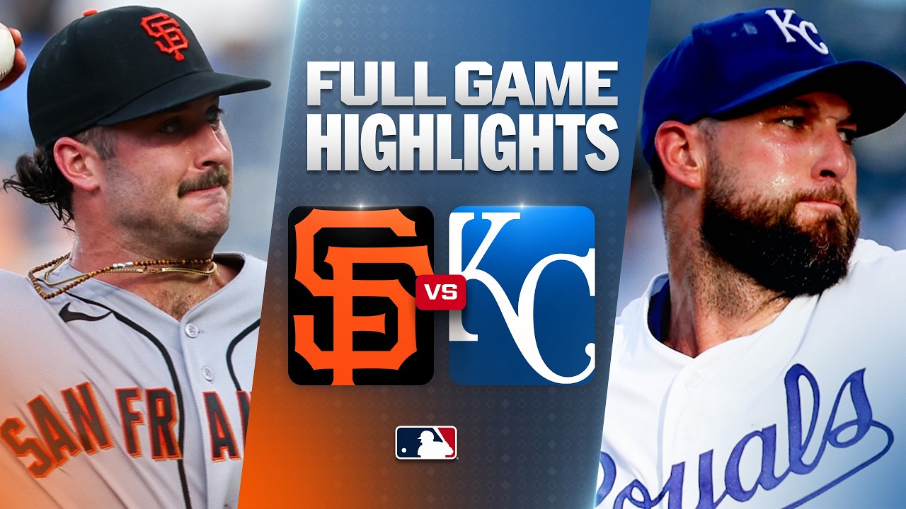 7월21일 샌프란시스코 캔자스시티 MLB 하이라이트