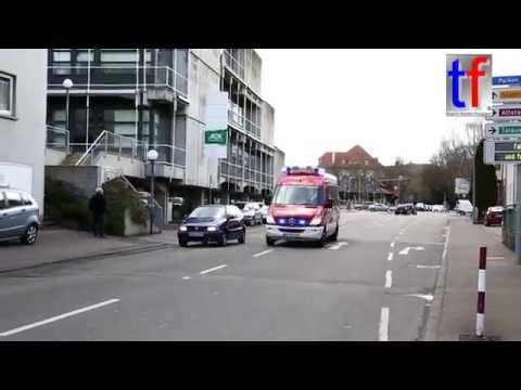 Responding Field Comm Unit / Alarmfahrt Opel + ELW-2, Feuerwehr Waiblingen, Germany, 31.03.2015.