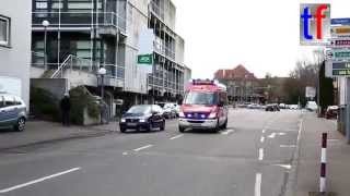 preview picture of video 'Responding Field Comm Unit / Alarmfahrt Opel + ELW-2, Feuerwehr Waiblingen, Germany, 31.03.2015.'