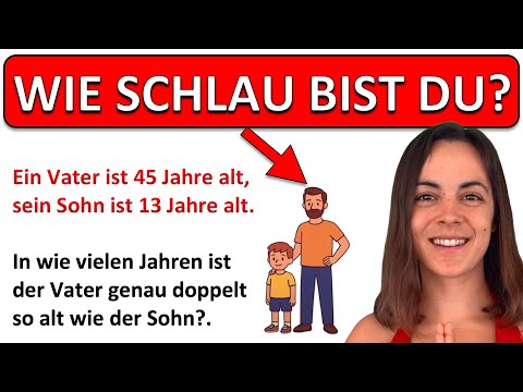 🚀🚀🚀 Schaffst DU dieses ALTERSRÄTSEL mit verblüffendem TRICK?