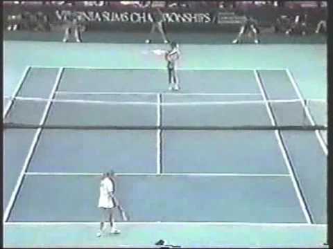 Pam Shriver d. Steffi Graf - 1988 Virginia Slims Championships SF @ Madison Square Garden