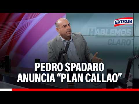 🔴🔵 Spadaro anuncia “Plan Callao” con prioridades en seguridad, infraestructura, salud y educación