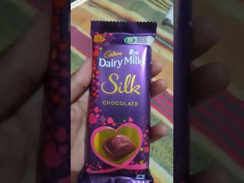 😍🍫Cadbury dairy milk silk new pack unboxing🍫#shorts #like #share & subscribe👇keep support 🙏😊