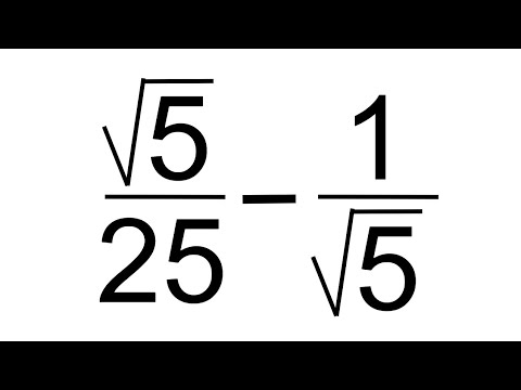 HACER RESTAS DE FRACCIONES CON RAÍCES CUADRADAS. Matemáticas Básicas