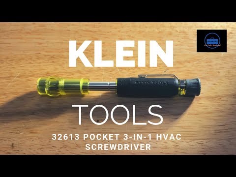 Klein Tools 3-in-1 Pocket Screwdriver