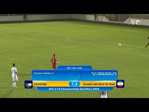 AFC U16 Qualifiers 2020 Group C : PALESTINE 1-2 ISLAMIC REPUBLIC OF IRAN