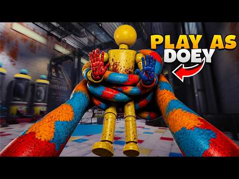 PLAYING AS DOEY THE DOUGHMAN IN POPPY PLAYTIME! 😱