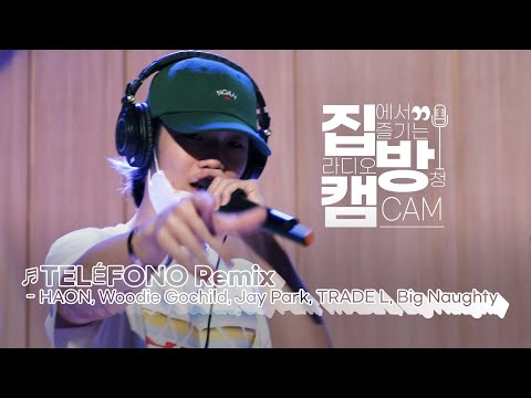 [집방캠][4K] TELÉFONO Remix - HAON, Woodie Gochild, Jay Park, TRADE L, Big Naughty LIVE│200917 컬투쇼