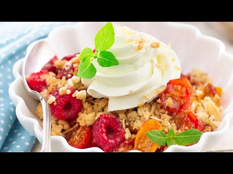 Recette Crumble tomate et framboise