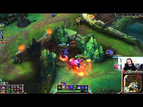 Saintvicious duo Imaqtpie - Dr. Mundo vs Gangplank Jungle - League of Legends Full Game