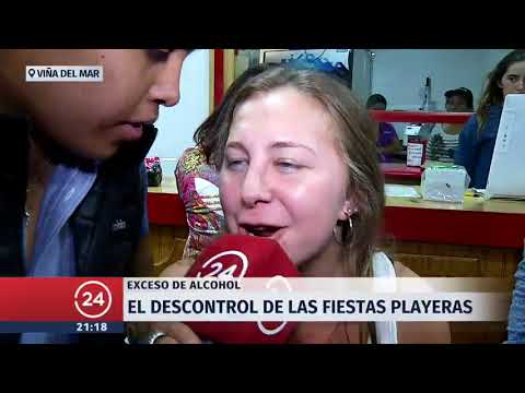 El descontrol de las fiestas veraniegas en Reñaca | 24 Horas TVN Chile