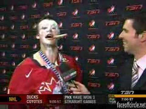 WJC 2007 Gold Medal Game - Legein is a Legend