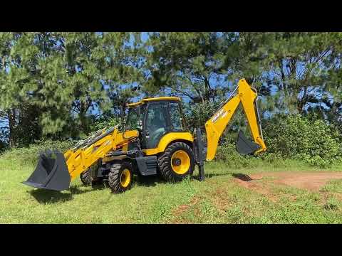 Testing the new Dezzi CMI 884 Backhoe Loader (TLB)
