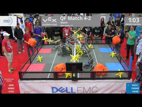 2017 VRC Math QF4-2 - 400S 8000Z 315G vs 9065C 16666B 1404B - 33 to 8