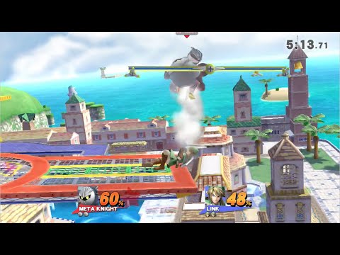 Laf. Sm4sh Bi-Weekly 2 - Scruffy (Mario/M. Knight) vs. Lonk (Link)
