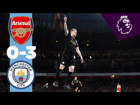 ARSENAL 0-3 MAN CITY HIGHLIGHTS | De Bruyne & Sterling Goals