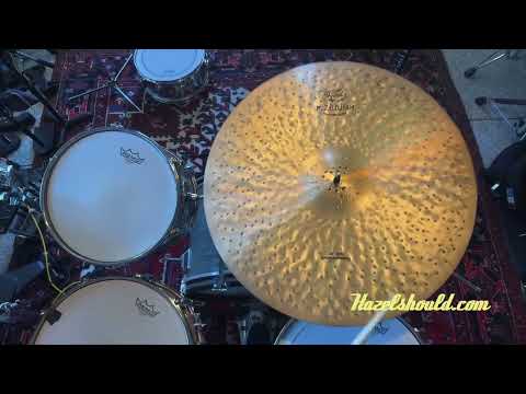 Zildjian K CONSTANTINOPLE OVERHAMMERED THIN 22” Gorgeous LIGHT AIRY COMPLEX! 2212 g Discontinued??? image 8