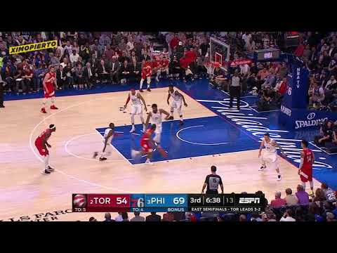 Toronto Raptors vs Philadelphia Sixers - Game 6 -  Full Game Highlights   2019 NBA Playoffs