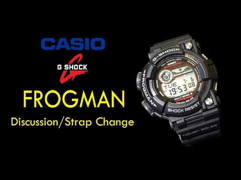 *WATCH TALK* Casio G Shock GWF-1000 Frogman: a love letter & Jays and Kays Lug Adaptor Strap Change