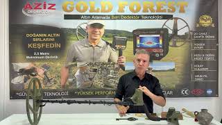 Görüntülü Define Dedektörü Gold Forest  Aziz Dedektörden
