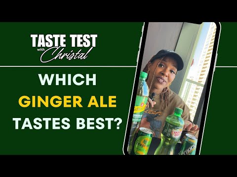 Which Ginger Ale Tastes Best? Seagrams, Canada Dry, Schweppes or Vernors? #TasteTest #reactionvids