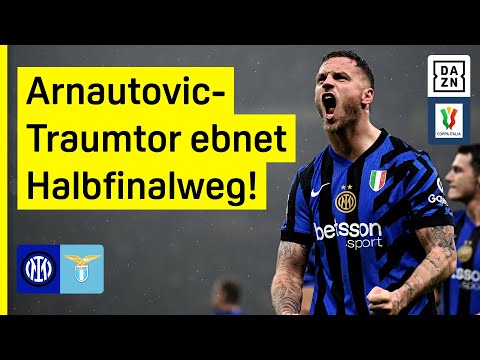 Inter Mailand - Lazio Rom | Coppa Italia | DAZN Highlights