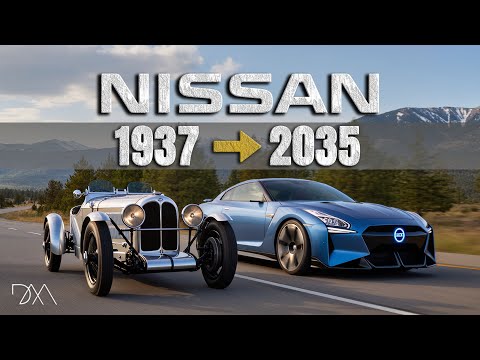 The Ultimate Nissan Car Evolution 1937-2035 | Datsun Legends to Modern Icons