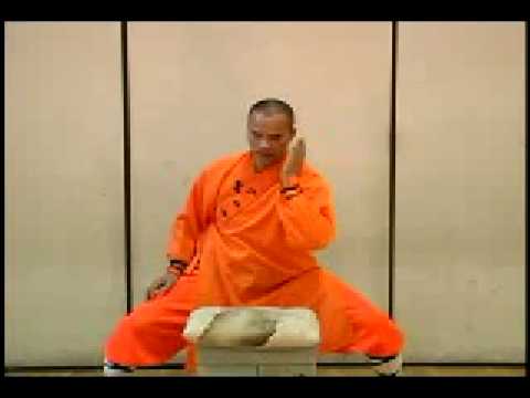 Shaolin KungFu(Iron Skill)06-Horse Stance Iron Palm Kung Fu Training