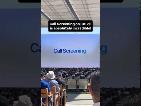 Call Screening on iOS 26 is absolutely incredible! #call #screen #ios #incredible #shorts