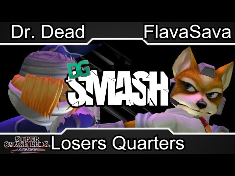 DGSmash2 - Dr. Dead (Sheik) Vs. FlavaSava (Fox) - Losers Quarters - Melee