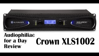 Video thumbnail for Meet Tim, he reviewed the powerhouse $339 Crown XLS 1002 amp! by Steve Guttenberg Audiophiliac