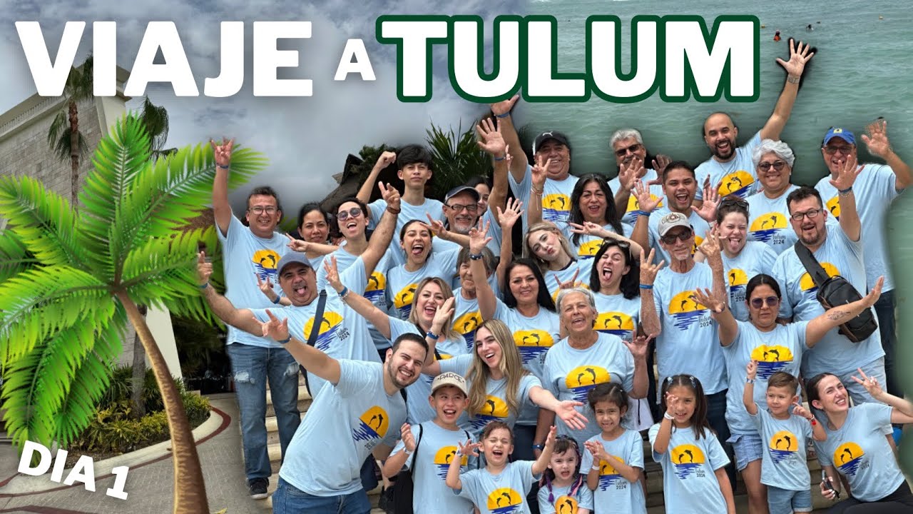 TULUM DÍA 1 EN FAMILIA! 😱🌊🏝️| Hermanas JM