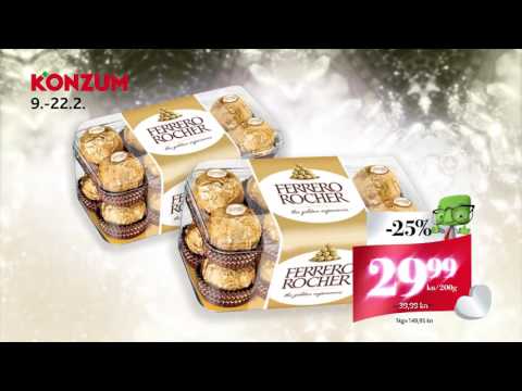 Konzum akcija za Valentinovo