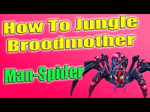 DoTa 2 How To Jungle Man-Spider Broodmother Patch 7 3