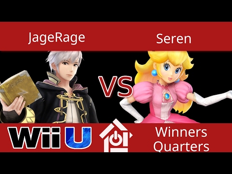 Smash Legends  1/18/17 - JageRage (Robin) vs Seren (Peach) - Smash 4 Winners Quarters