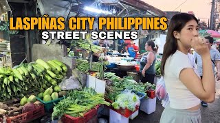 WALKING LASPIÑAS CITY PHILIPPINES-RUSH HOUR SCENES IN [4k]