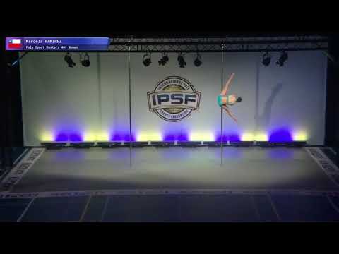 Masters 40+ Women Marcela Ramirez of Chile - Finals 7th 2017 World Pole Sports Championships