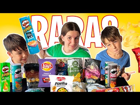 ¡¡TODAS las PATATAS Fritas RARAS!! de SUPERMERCADO