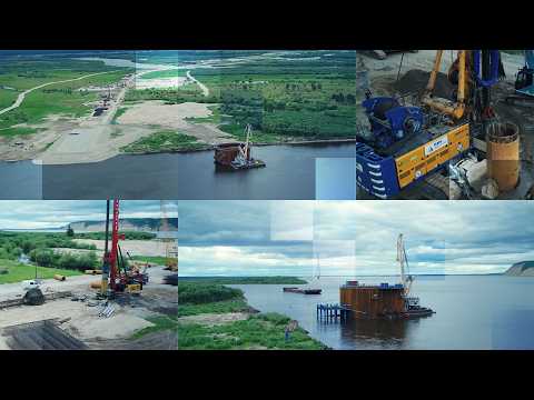 Строим Ленский мост. Июль 2026