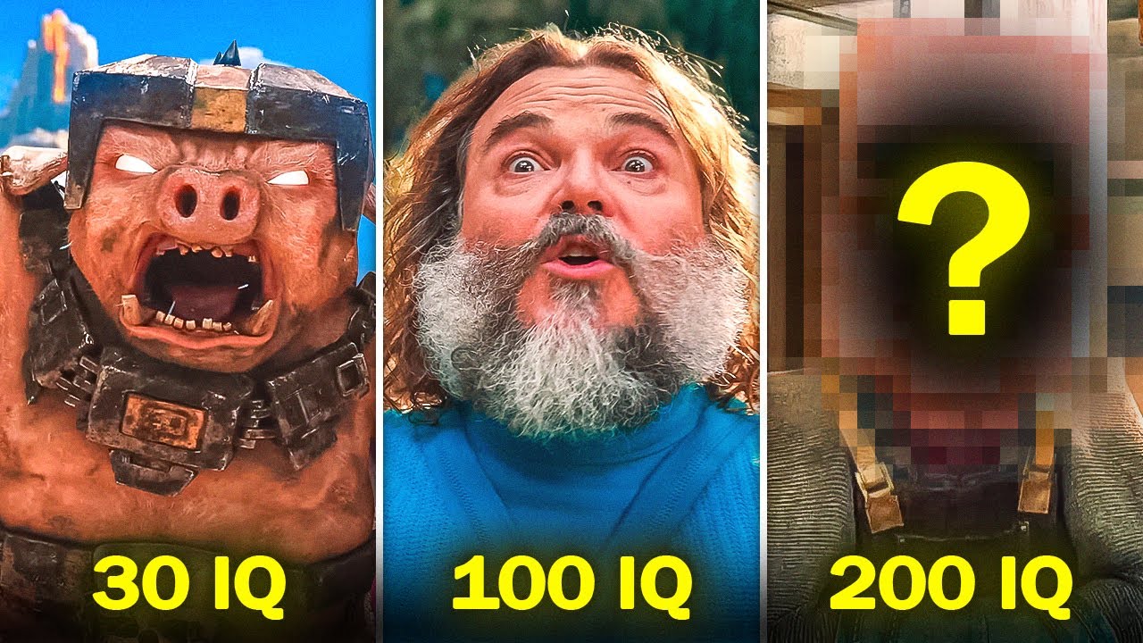 Smartest & Dumbest Minecraft Movie Characters