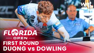 Duong Quoc Hoang vs Robert Dowling | Round One | 2025 Florida Open Pool Championship