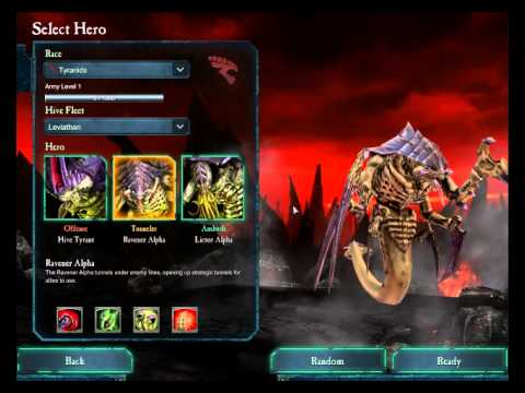 Warhammer 40k: Dawn of war 2: Retribution Tyranids Champions