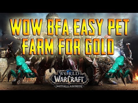 WoW EASY BATTLE PET FARM FOR GOLD!!! Silithid Mini Tank