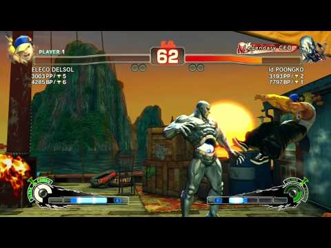 SSF4 AE: ELECO DELSOL (Yun) VS Id POONGKO (Seth)