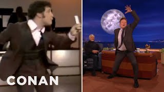 Tom Jones & Conan Compare Dance Moves  - CONAN on TBS