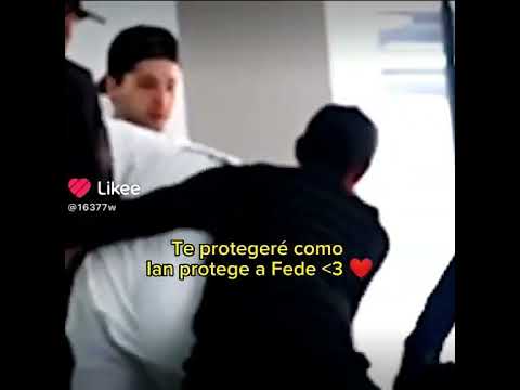 Te protegeré como ian protege a fede❤ #fedevigevani #ianlucas