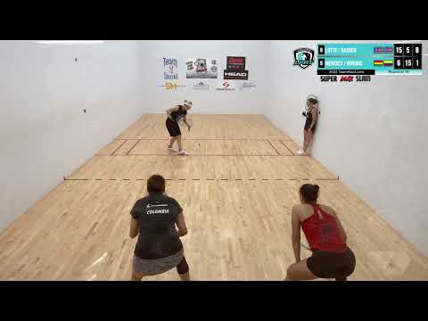 2022 TeamRoot.com Super Max Slam - Round of 16 Doubles - Lotts/Rajsich vs Meneses/Riveros