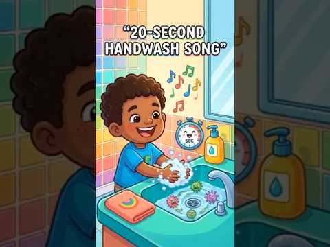 Thumbnail for Handwashing for Kids | 20-Second Soap and Water Healthy Habit #health #kids #handwashing #songs